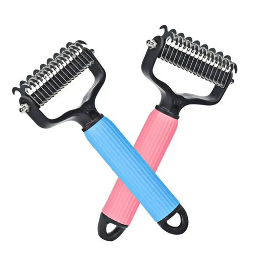Cepillo Deshedding – Cepillo Antipelo Doble Cara para Perros