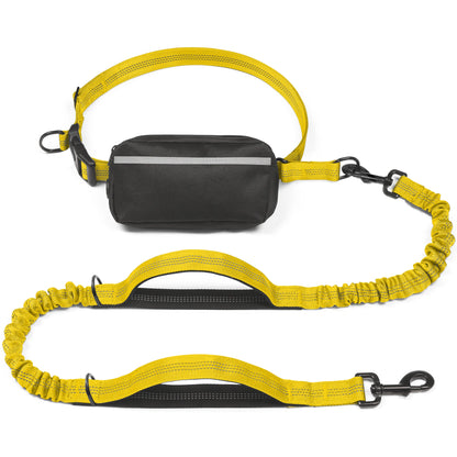 Correa Manos Libres con Bungee – Para Pasear y Correr con tu Perro