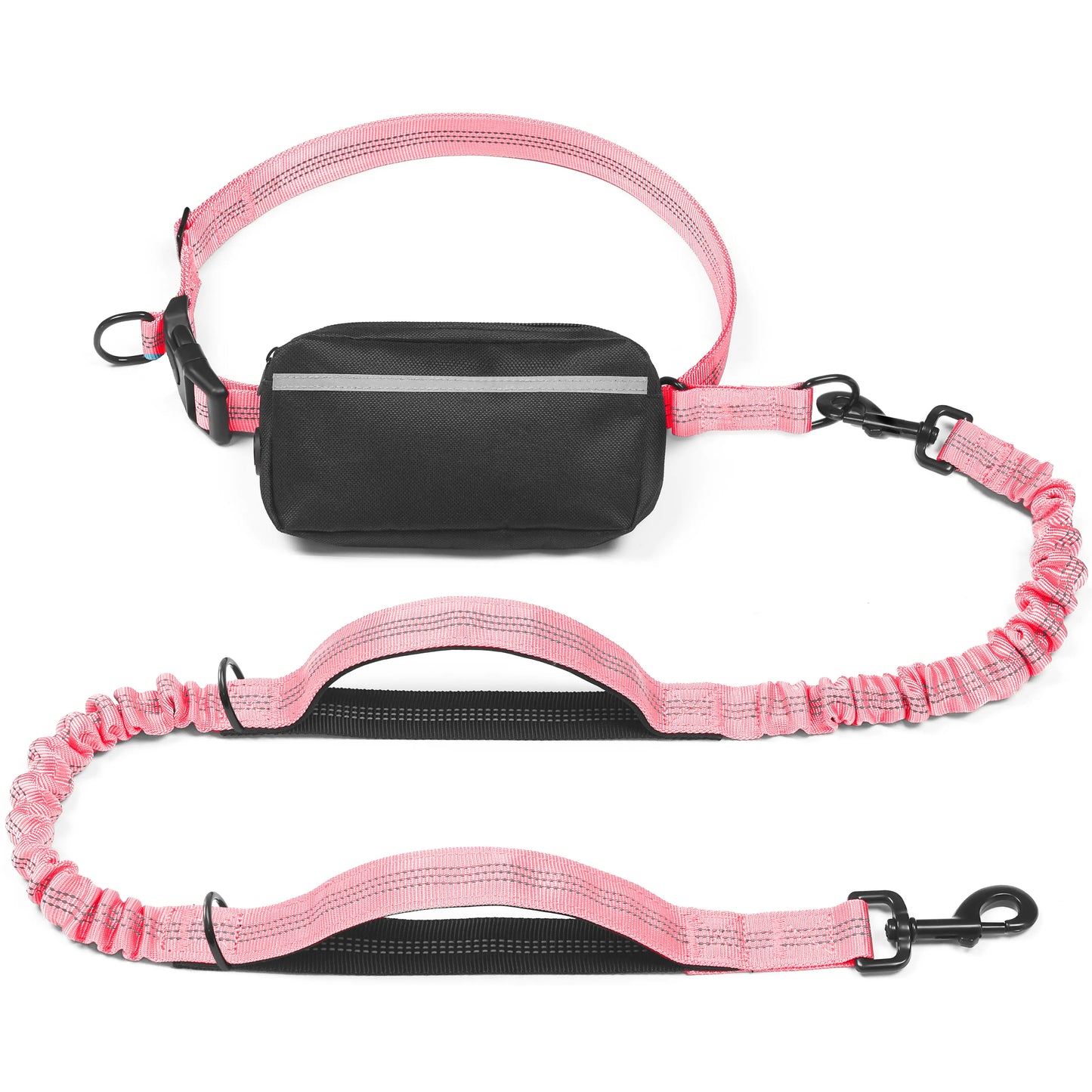 Correa Manos Libres con Bungee – Para Pasear y Correr con tu Perro