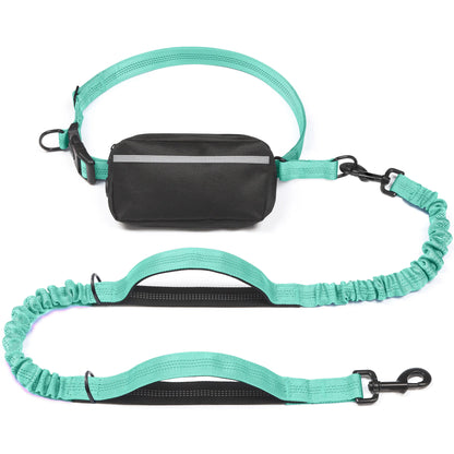 Correa Manos Libres con Bungee – Para Pasear y Correr con tu Perro