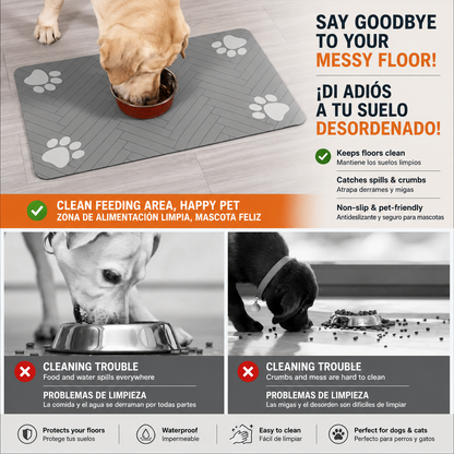 Quick Drying Feeding Mat / Alfombrilla Antideslizante para Comederos
