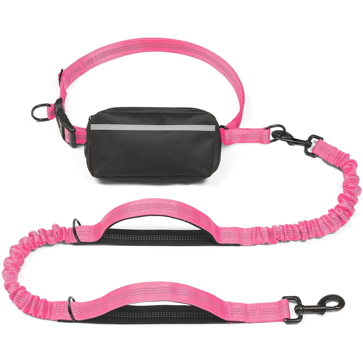 Correa Manos Libres con Bungee – Para Pasear y Correr con tu Perro