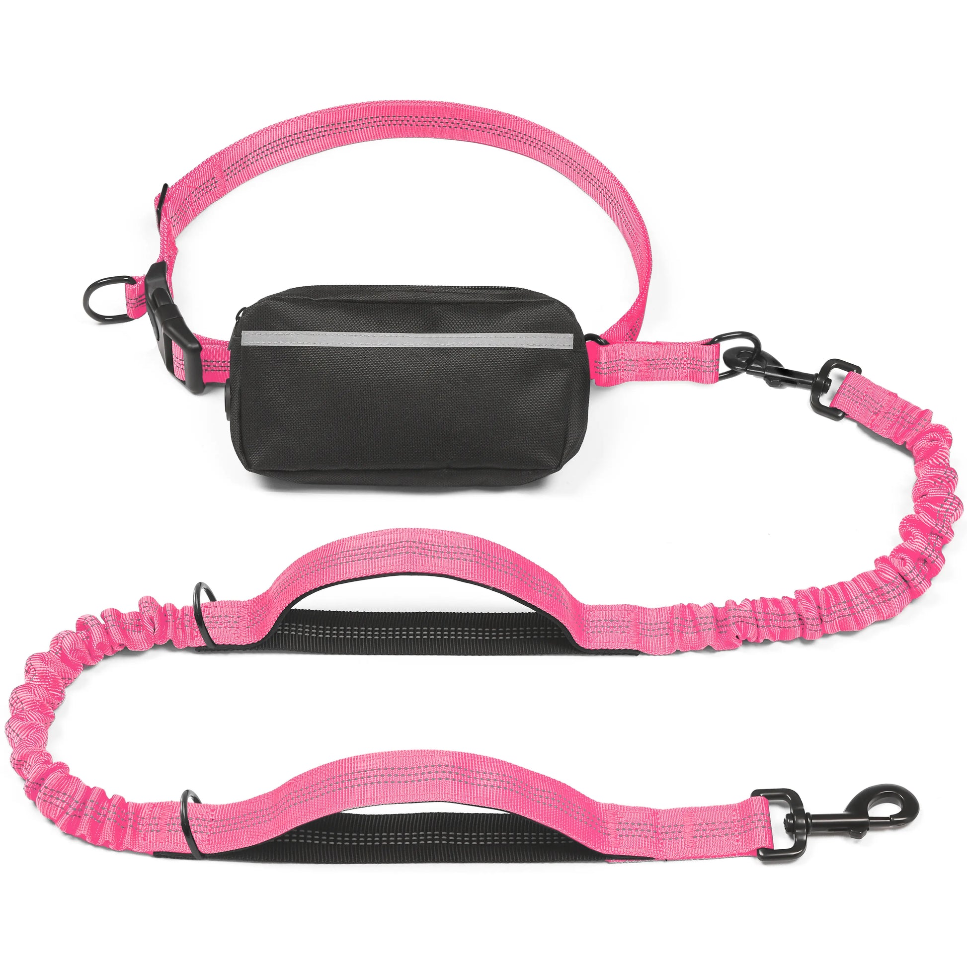 Correa Manos Libres con Bungee – Para Pasear y Correr con tu Perro