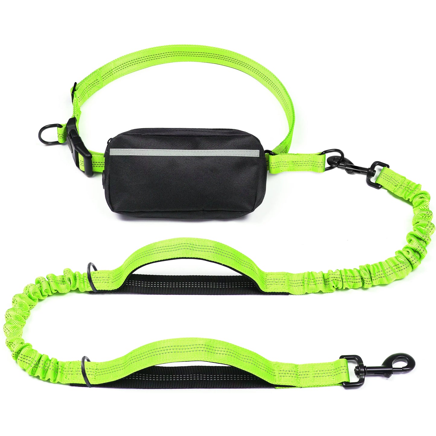 Correa Manos Libres con Bungee – Para Pasear y Correr con tu Perro