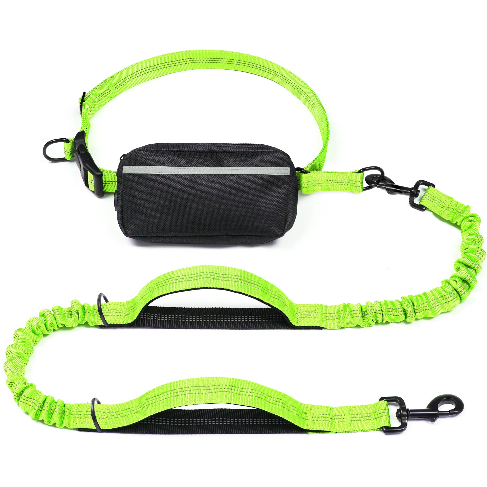 Correa Manos Libres con Bungee – Para Pasear y Correr con tu Perro