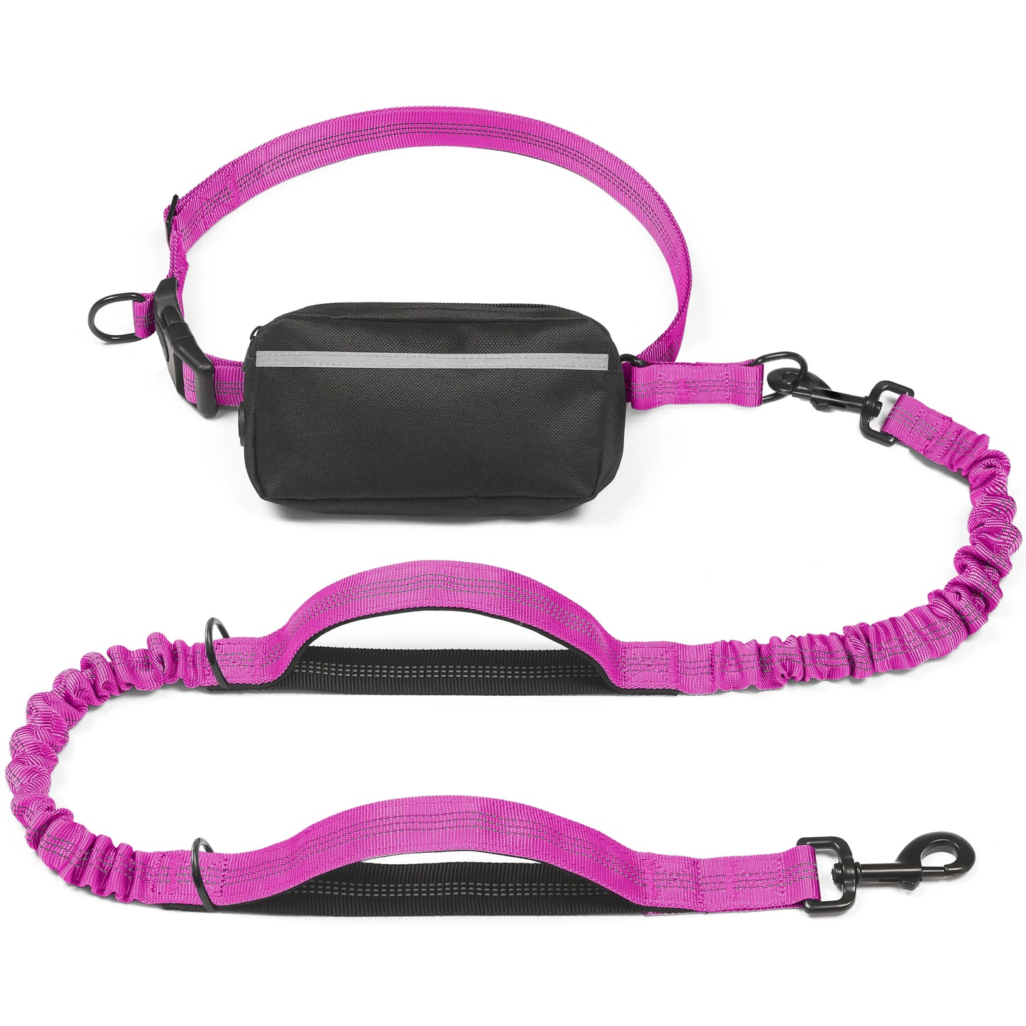 Correa Manos Libres con Bungee – Para Pasear y Correr con tu Perro