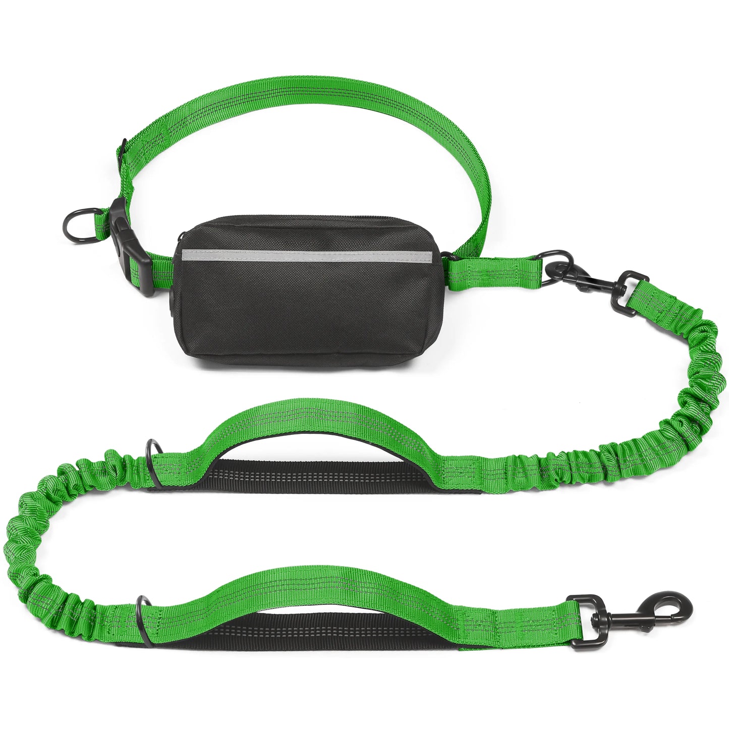 Correa Manos Libres con Bungee – Para Pasear y Correr con tu Perro