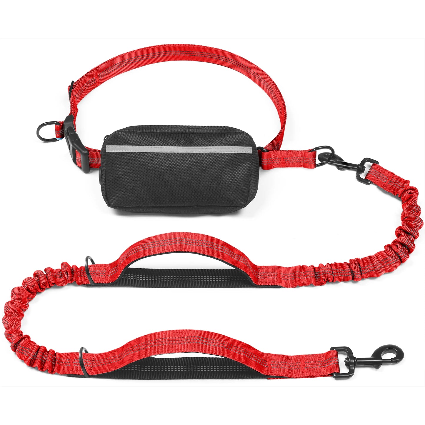 Correa Manos Libres con Bungee – Para Pasear y Correr con tu Perro
